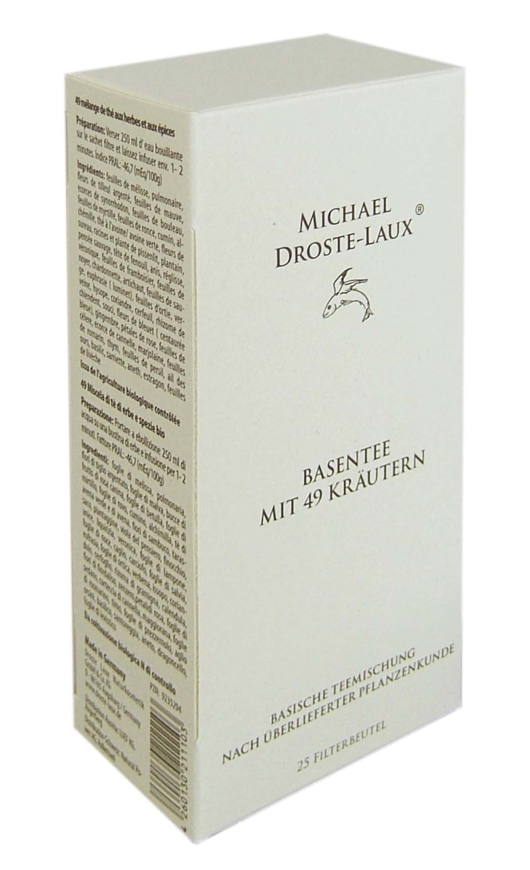 Basischer BIO 49-Kräuter-Tee Teebeutel Basischer BIO 49-Kräuter-Tee Teebeutel